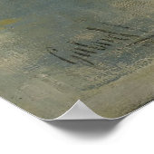 Holländische Windmühle auf dem Polgeweg Paul Gabri Poster (Ecke)