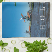 Holländische Windmühlen Teetücher Geschirrtuch (Gefaltet)