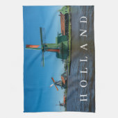 Holländische Windmühlen Teetücher Geschirrtuch (Vertikal)