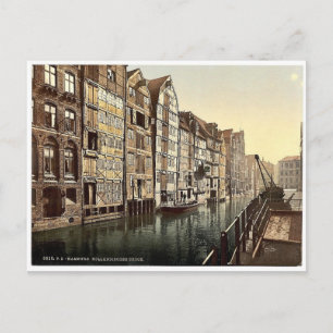 Holländischer Brook, Hamburg, Deutschland klassisc Postkarte