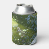 Holländischer Frosch mit Duckweed Can Cooler Dosenkühler (Kanne Vorderseite)