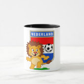 Holländischer Fußballball Tasse (Zentrum)