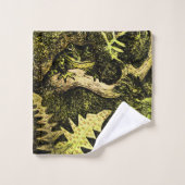 Holländischer Jugendfrosch in Tree Badhandtuch Set (Waschlappen)