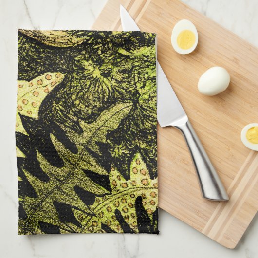 Holländischer Jugendfrosch in Tree Geschirrtuch (Viertel Falte)