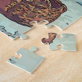 Holländischer Mann mit Körben Puzzle (Seite)