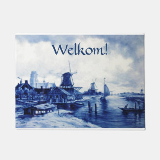 Holländischer Stil Welkom! Door Mat Fußmatte