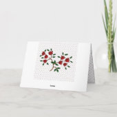 Holländisches Herz Karte (Rückseite)