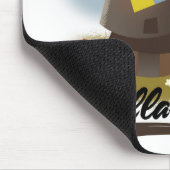 Holländisches Reiseplakat Mousepad (Ecke)