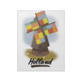 Holländisches Reiseplakat Notizblock (Rotiert)