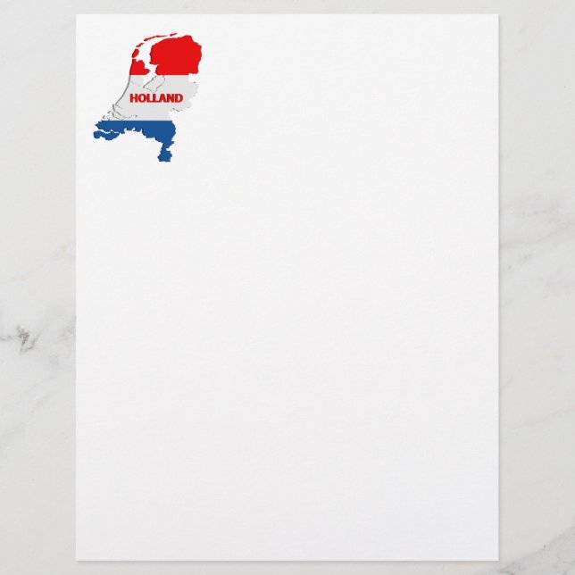 Hollandkarte (Vorderseite)
