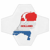 Hollandkarte Fußball (Flach)