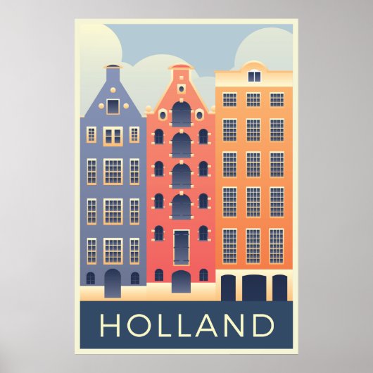 Hollandreisen Poster (Vorne)