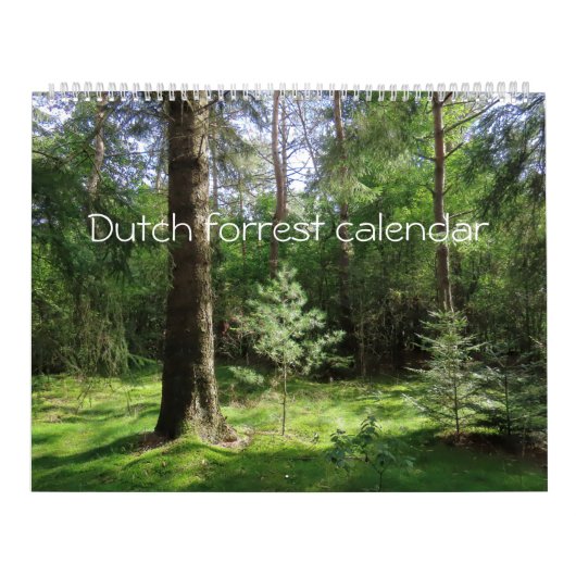 Hollands bos Kalender aan te passen (Titelbild)