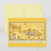 Holland's Curacao Island Postcard Postkarte (Vorne/Hinten)
