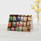 Holland's Dutch Clogs, Karte (Gelbe Blume)