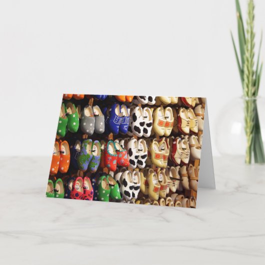 Holland's Dutch Clogs, Karte (Vorderseite)