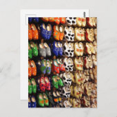 Hollands farbenfrohe holländische Kleider, Postkarte (Vorne/Hinten)