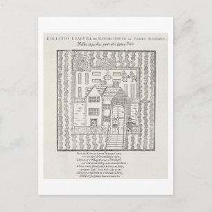 Holland's Leaguer oder Manor House, Paris Garden Postkarte