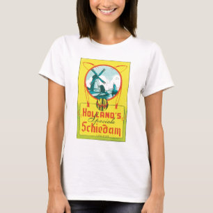 Hollands Schiedam Vintage Label T-Shirt