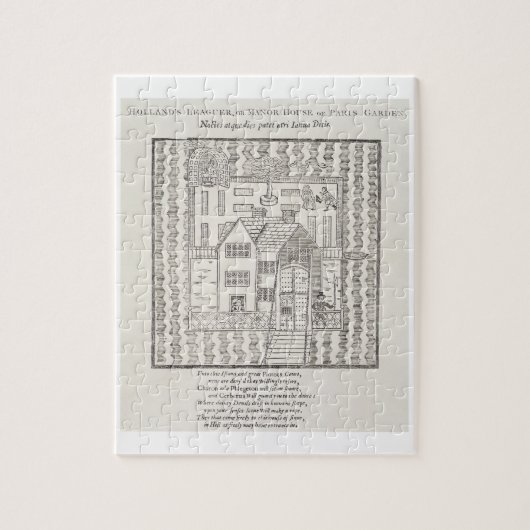 Hollands Verbündeter oder Herrenhaus, von Puzzle (Vertikal)