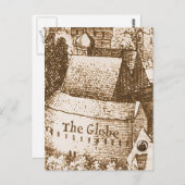 Hollars Globe-Theater Postkarte (Vorne/Hinten)