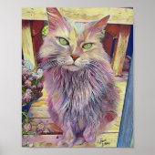 Hollchess Halas Farm Cat Poster (Vorne)