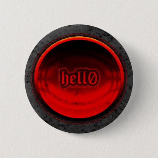 Hölle0 Button (Vorderseite)