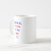 Hölle 99 ja! kaffeetasse (Vorderseite Links)