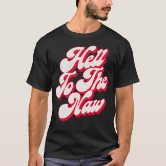 Hölle auf das originale verblasste Retro-Design T-Shirt