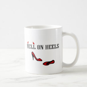 Hölle auf Heels Kaffeetasse