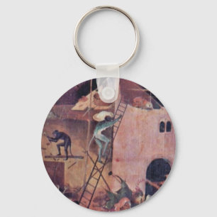 Hölle., durch Hieronymus Bosch (beste Qualität) Schlüsselanhänger