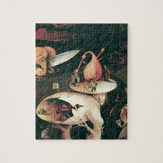 Hölle durch hieronymus bosch puzzle (Vertikal)