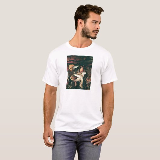 Hölle durch hieronymus bosch T-Shirt (Vorne ganz)