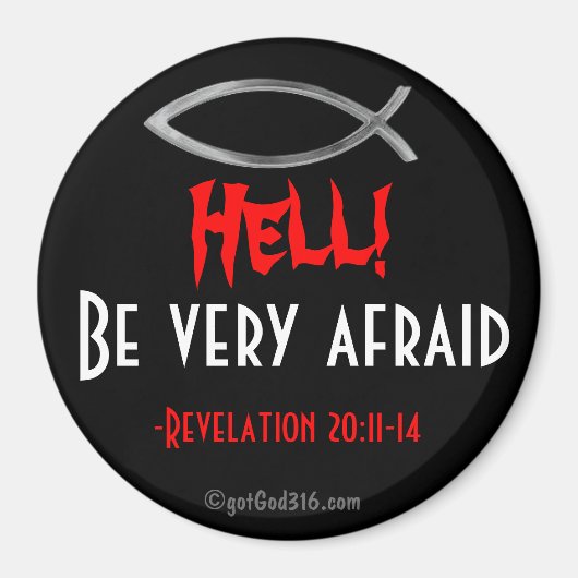 Hölle! Fürchte gotGod316.com Scripting Magnet (Vorne)