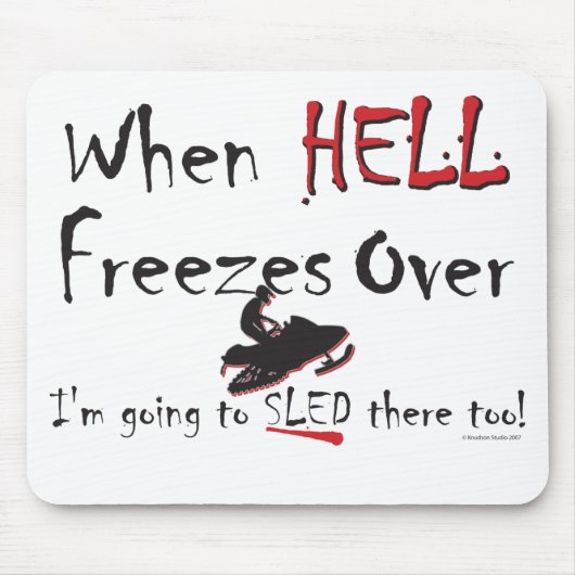 HÖLLE-GEFriert-auf-Asche-[Conver Mousepad (Vorne)