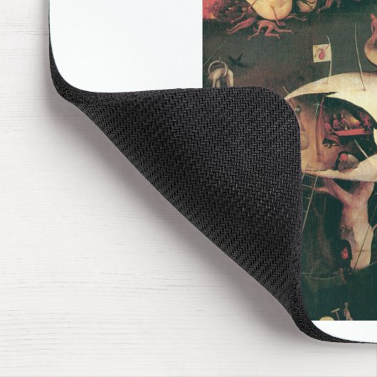 Hölle. Hieronympous Bosch. 1503-1504 Mousepad (Ecke)