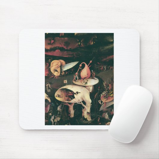 Hölle. Hieronympous Bosch. 1503-1504 Mousepad (Mit Mouse)