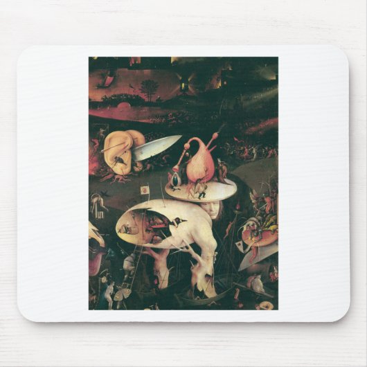 Hölle. Hieronympous Bosch. 1503-1504 Mousepad (Vorne)