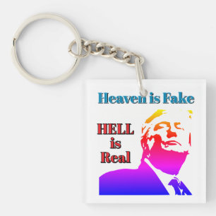 Hölle ist realer Schlüsselanhänger