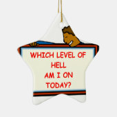 Hölle Keramik Ornament (Rechts)