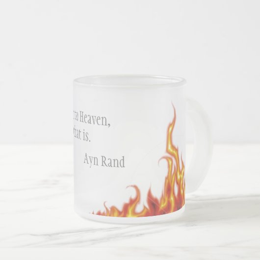 Hölle Mattglastasse (VorderseiteRechts)