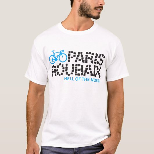 Hölle Paris Roubaix der NordradfahrenT - Shirts (Vorderseite)