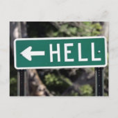 Hölle Postkarte (Vorderseite)