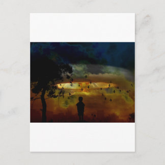 Hölle sehen postkarte