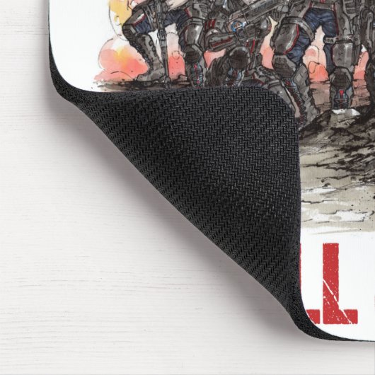 Höllen-Gruppen-Mausunterlage Mousepad (Ecke)