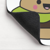 Höllen-ja Burger Mousepad (Ecke)