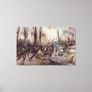 Höllen-Kämpfer von Harlem durch H. Charles Leinwanddruck