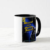 Höllen-Katze vom Weltraum! Tasse (VorderseiteRechts)