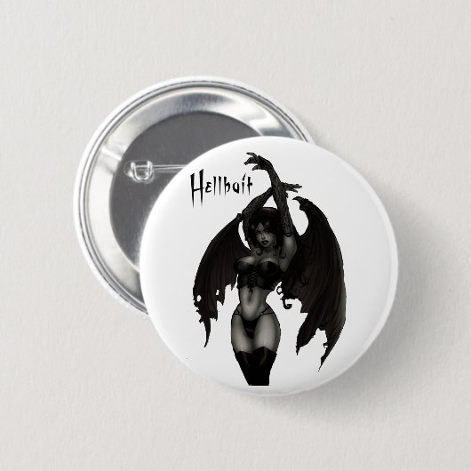 Höllen-Köder Button (Vorne & Hinten)
