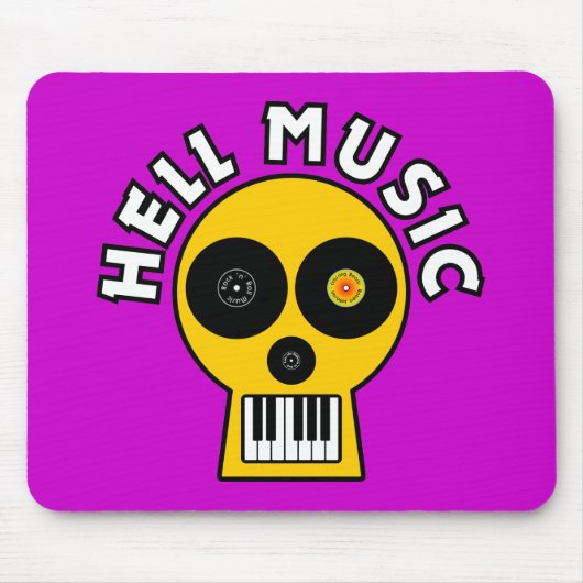 Höllen-Musik Mousepad (Vorne)